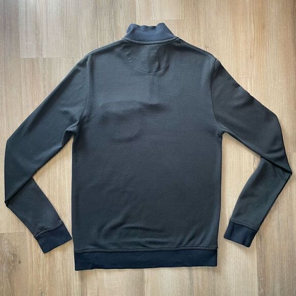 Ted Baker Mens Blue Classic 1/4 Zip Long Sleeve Casual Pullover Sweater 3 Small - Picture 6 of 10